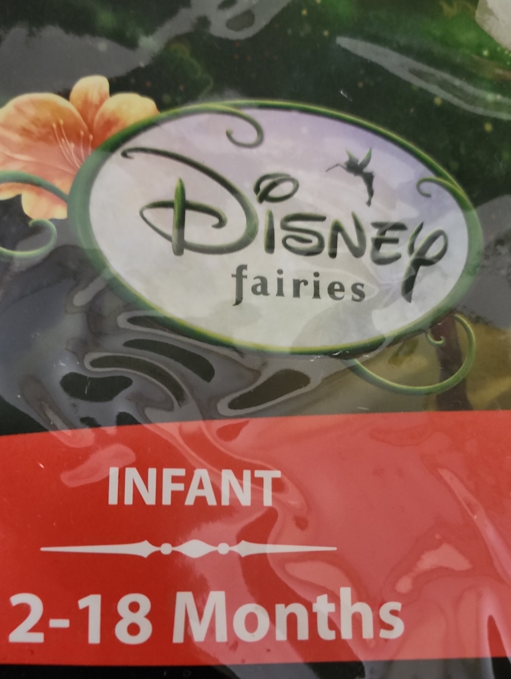 NIB Vintage Disney Fairies Tinker Bell Ballerina Costume Infant 12-18 Months - Picture 6 of 9
